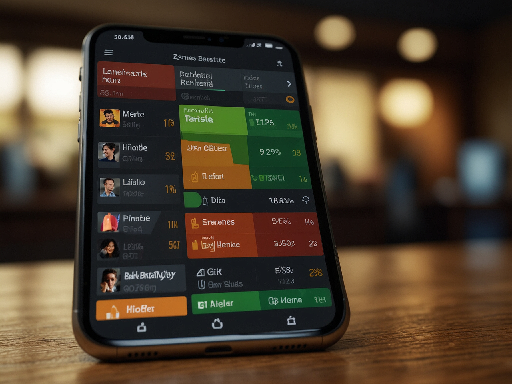 App-Funktionen und Interface