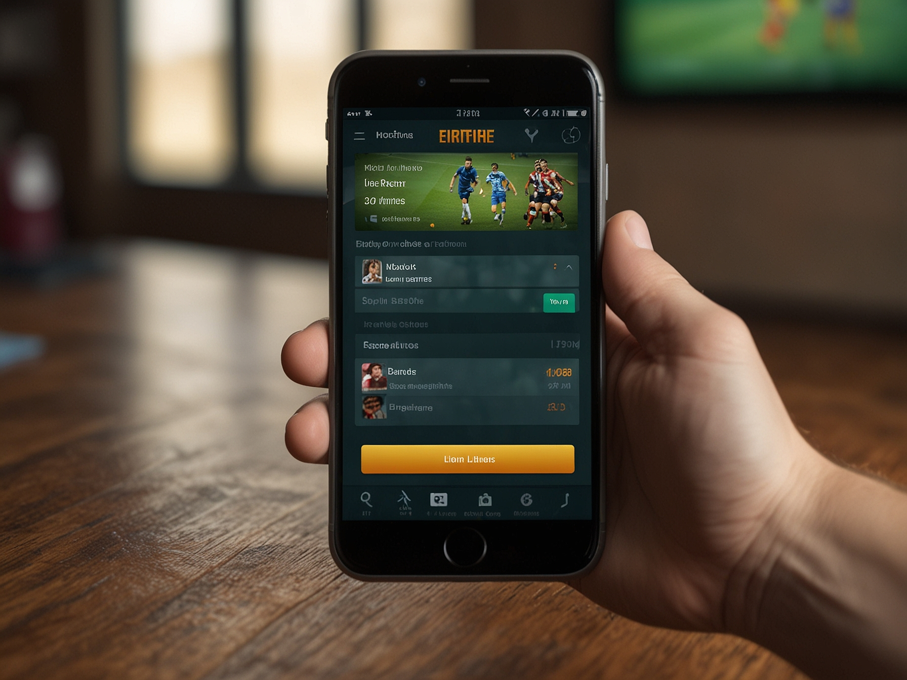 Mobile Website Ansicht auf Smartphone